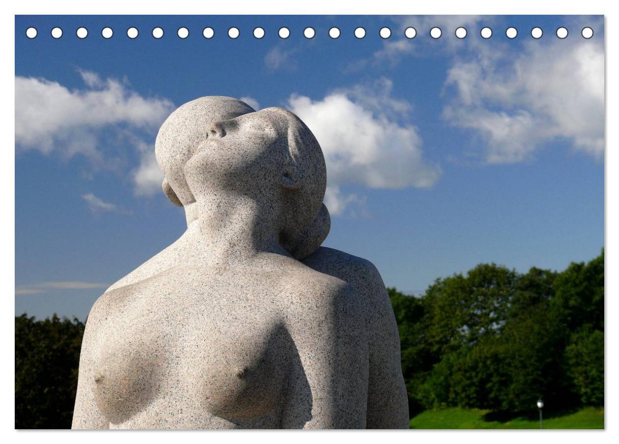 Bild: 9783435684861 | Vigeland Skulpturen Park Oslo (Tischkalender 2025 DIN A5 quer),...