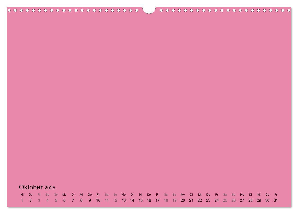 Bild: 9783435215812 | DIY Bastel-Kalender -Warme Pastell Farben- Zum Selbstgestalten...