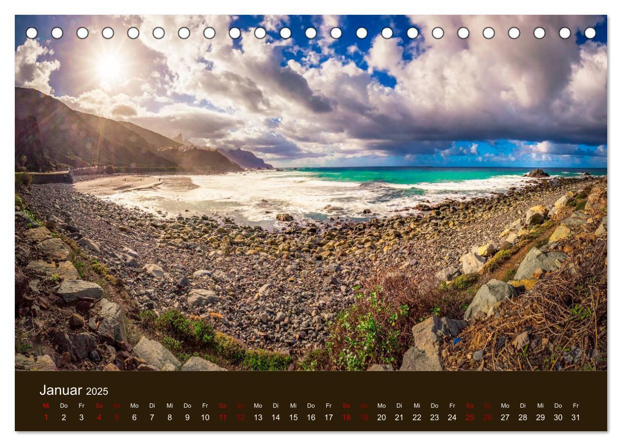 Bild: 9783435387502 | Bezauberndes Teneriffa (Tischkalender 2025 DIN A5 quer), CALVENDO...