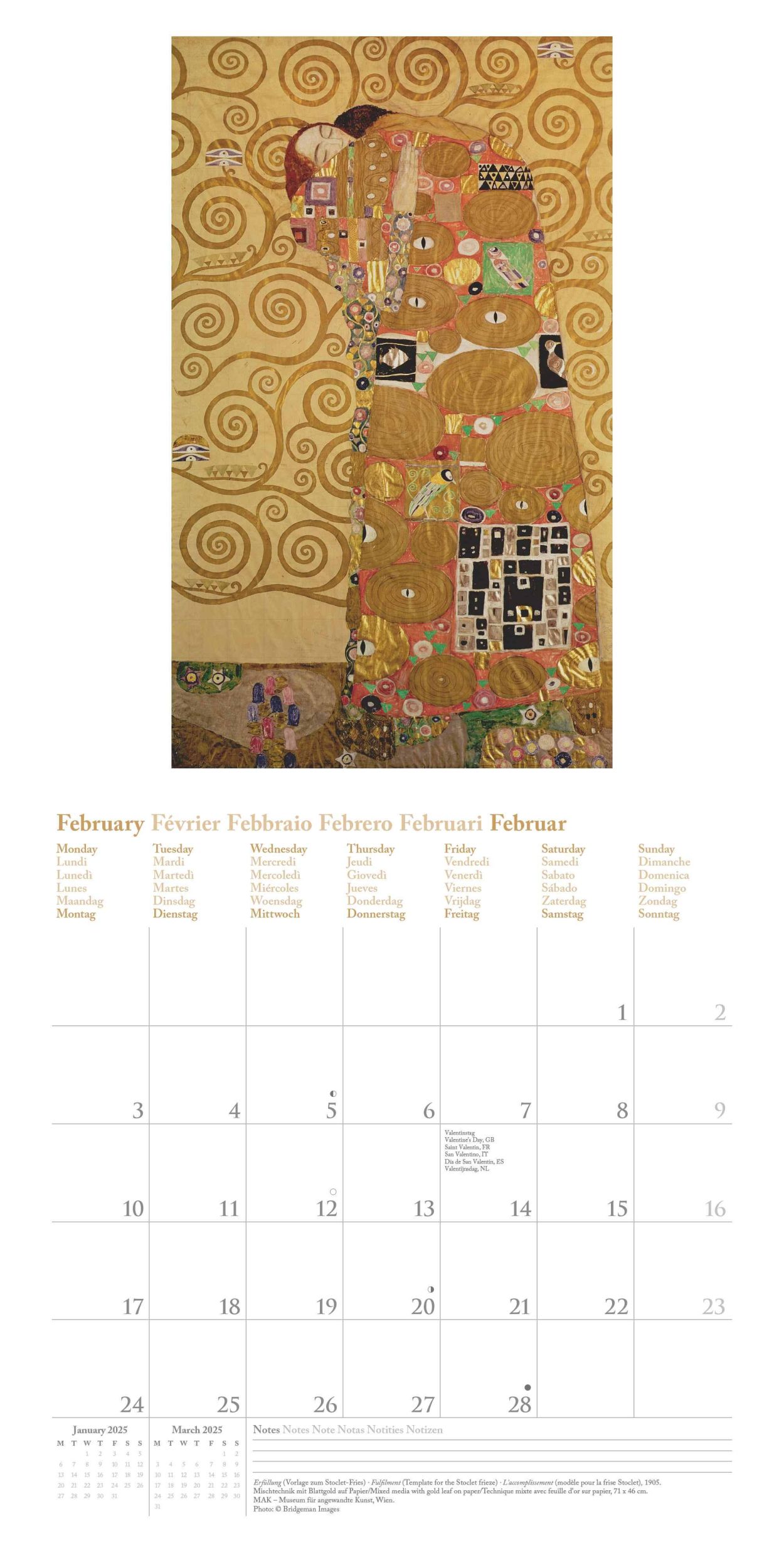 Bild: 4002725994004 | Gustav Klimt 2025 - Wand-Kalender - Broschüren-Kalender - 30x30 -...