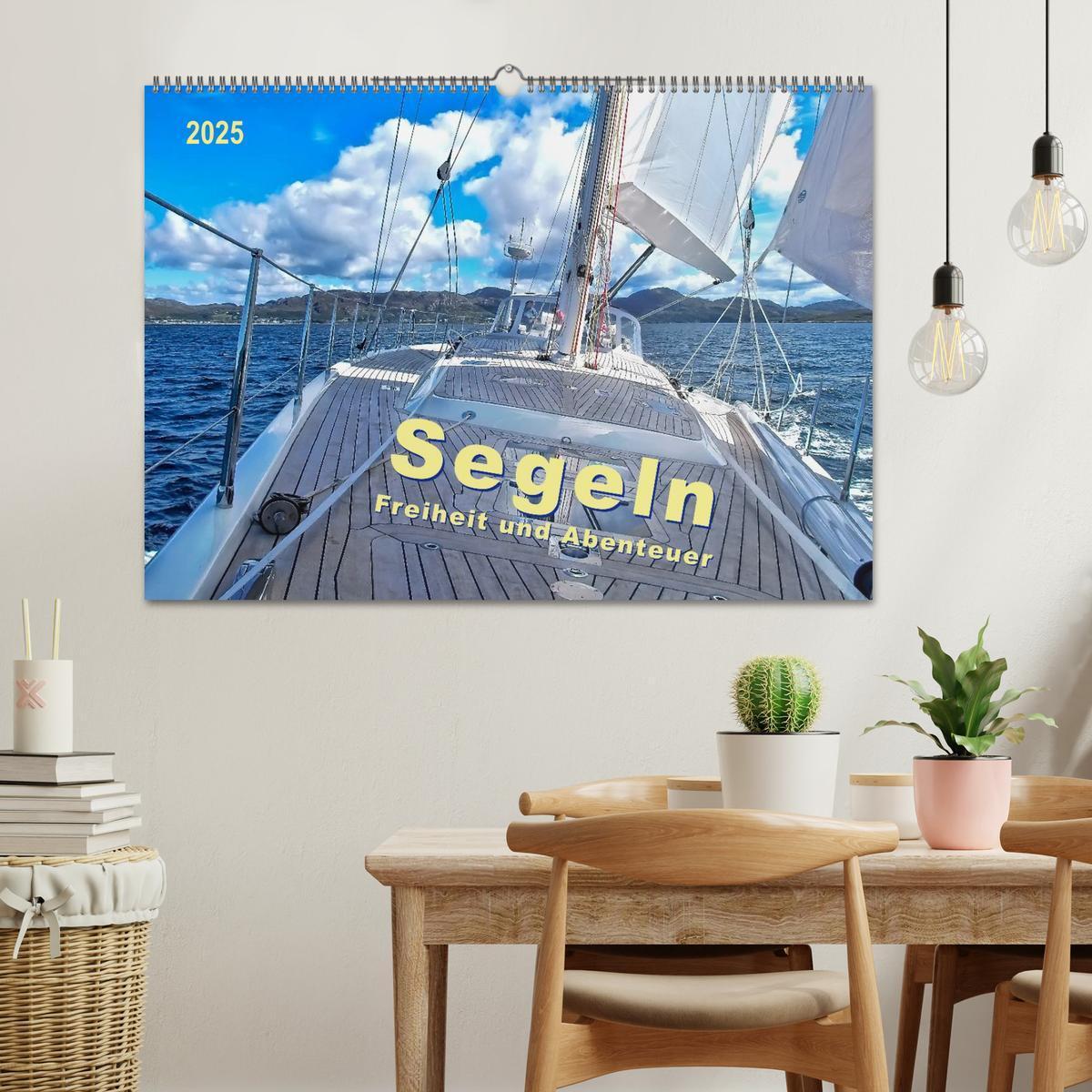 Bild: 9783435583676 | Segeln - Freiheit und Abenteuer (Wandkalender 2025 DIN A2 quer),...