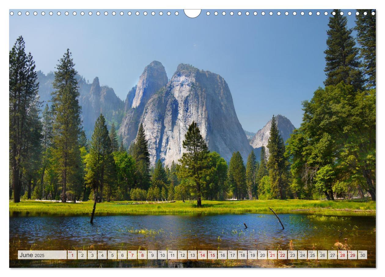 Bild: 9781325931866 | Yosemite National Park Road Trip (Wall Calendar 2025 DIN A3...