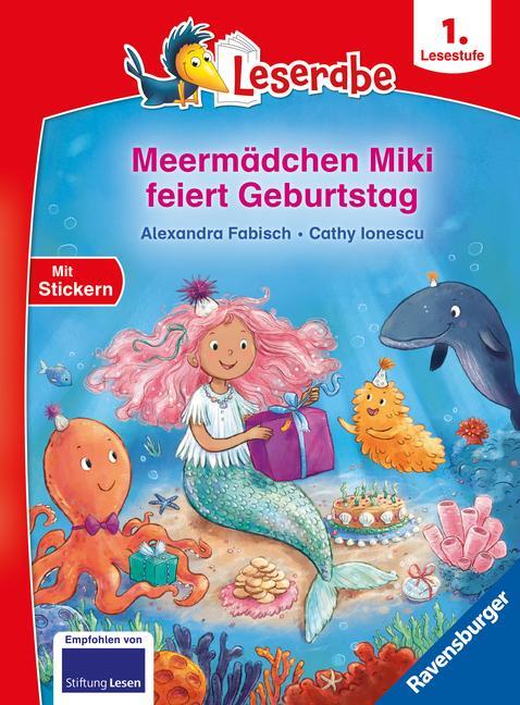 Cover: 9783473463435 | Meermädchen Miki feiert Geburtstag - Lesen lernen mit dem Leseraben...