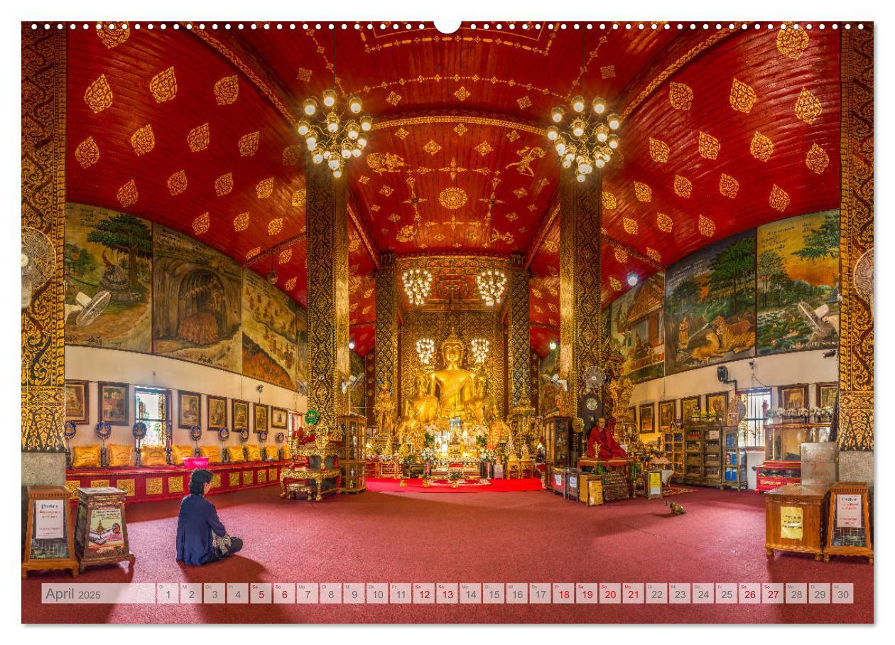 Bild: 9783435246335 | BUDDHA - Buddhistische Tempel in Nordthailand (Wandkalender 2025...