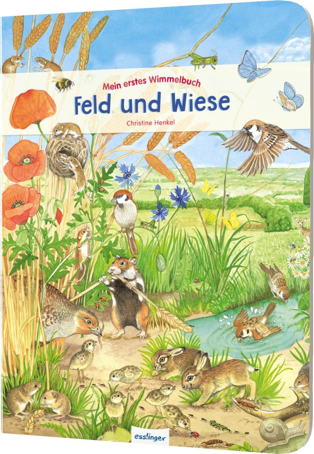 Cover: 9783480227822 | Mein erstes Wimmelbuch - Feld und Wiese | Christine Henkel | Buch