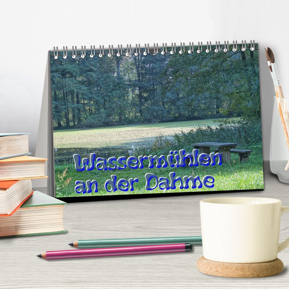 Bild: 9783435761951 | Wassermühlen an der Dahme (Tischkalender 2025 DIN A5 quer),...