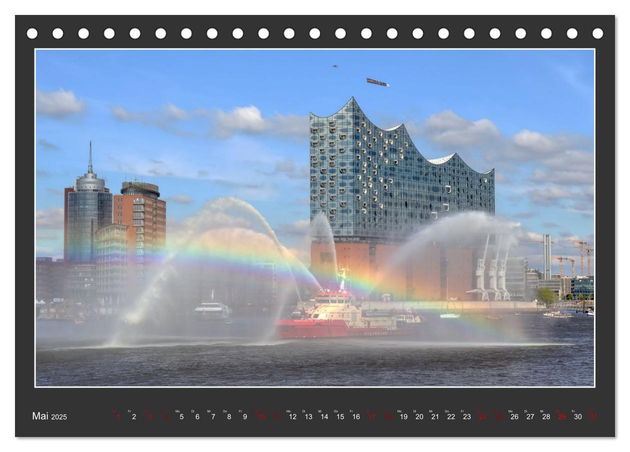 Bild: 9783383878879 | Wahrzeichen Elbphilharmonie (Tischkalender 2025 DIN A5 quer),...