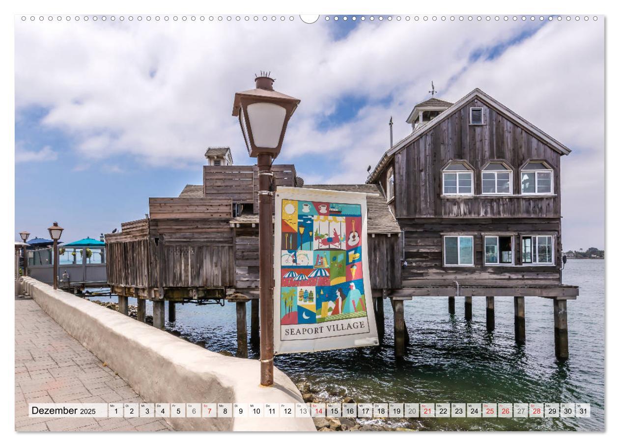 Bild: 9783435214846 | SAN DIEGO Idylle und urbane Impressionen (Wandkalender 2025 DIN A2...