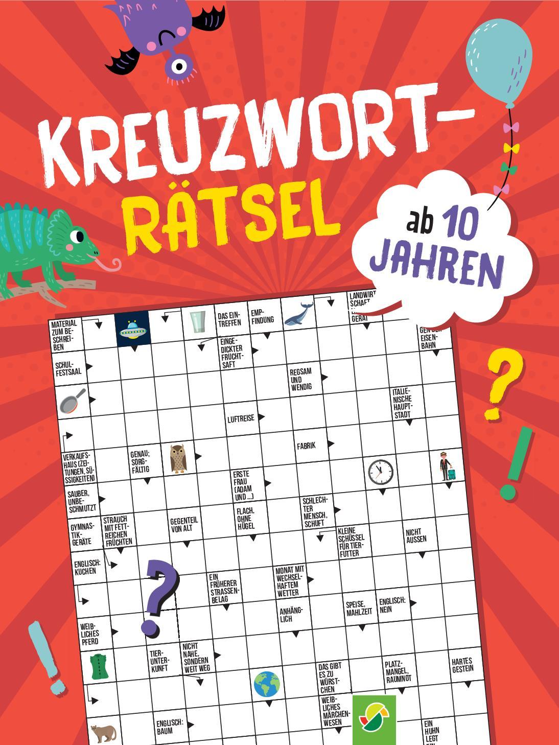 Cover: 9783849944957 | Kreuzworträtsel ab 10 Jahren | Schwager &amp; Steinlein Verlag | Buch