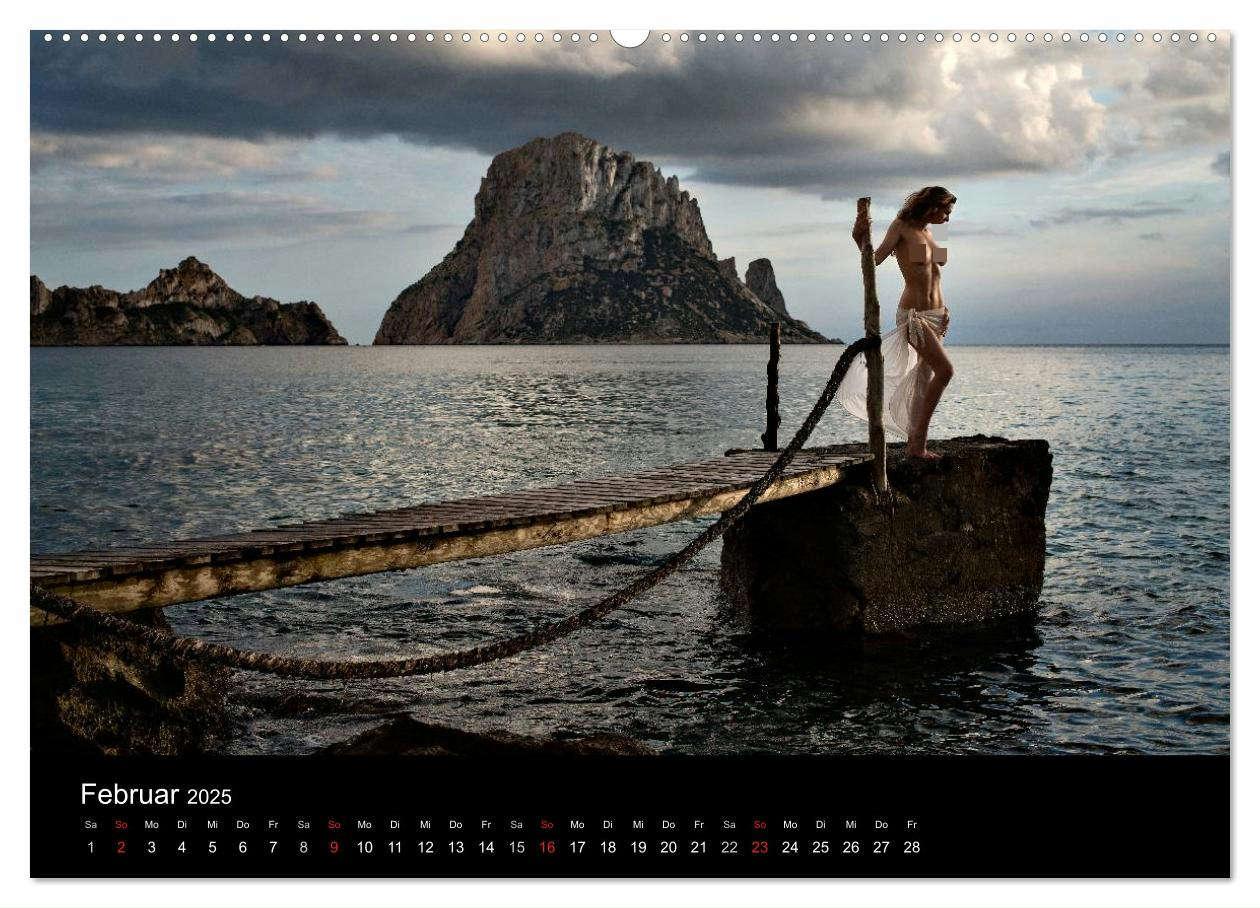 Bild: 9783435669714 | Landschaftsaktbilder Ibiza und Lanzarote (Wandkalender 2025 DIN A2...