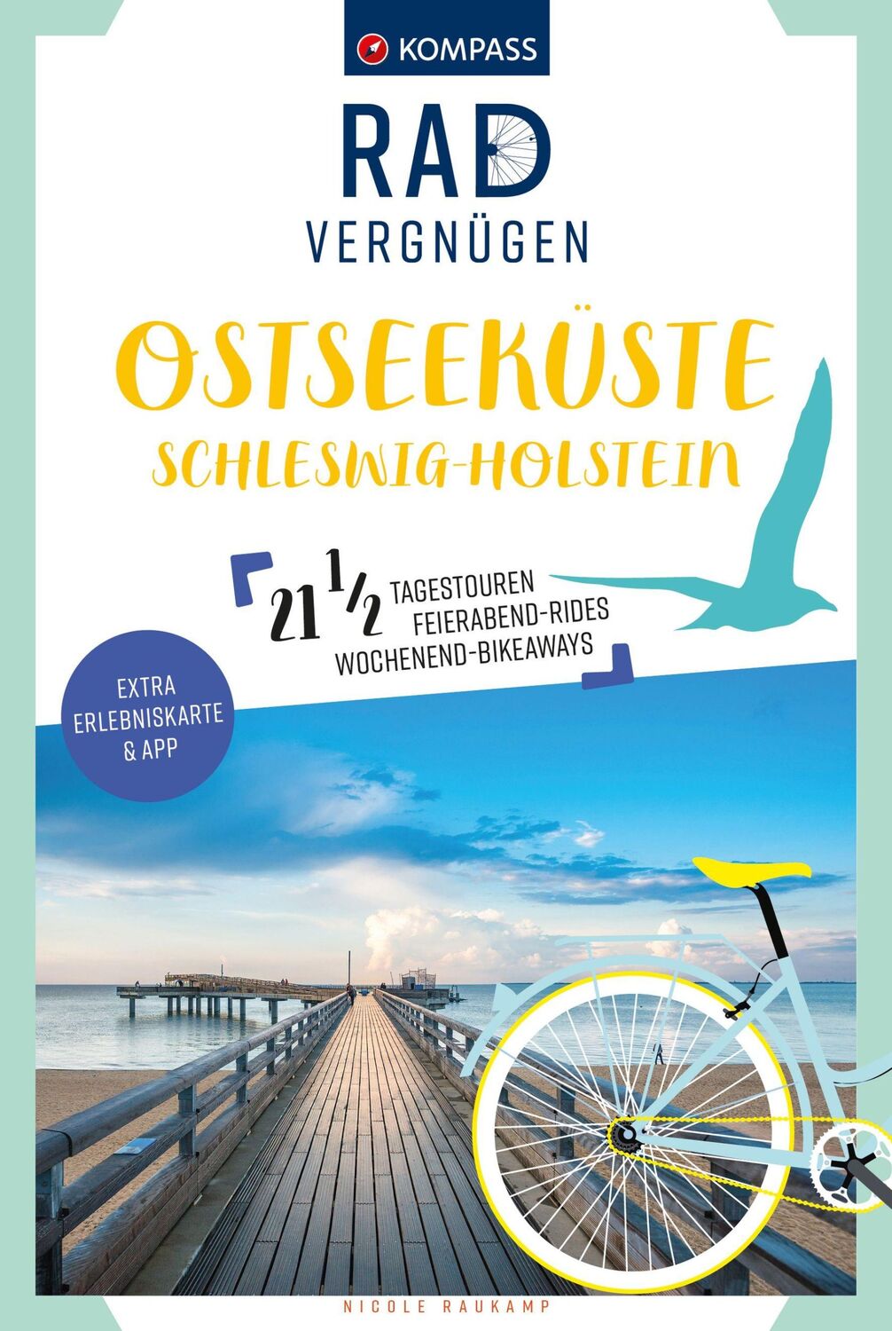 Cover: 9783991219170 | KOMPASS Radvergnügen Ostseeküste Schleswig-Holstein | Nicole Raukamp