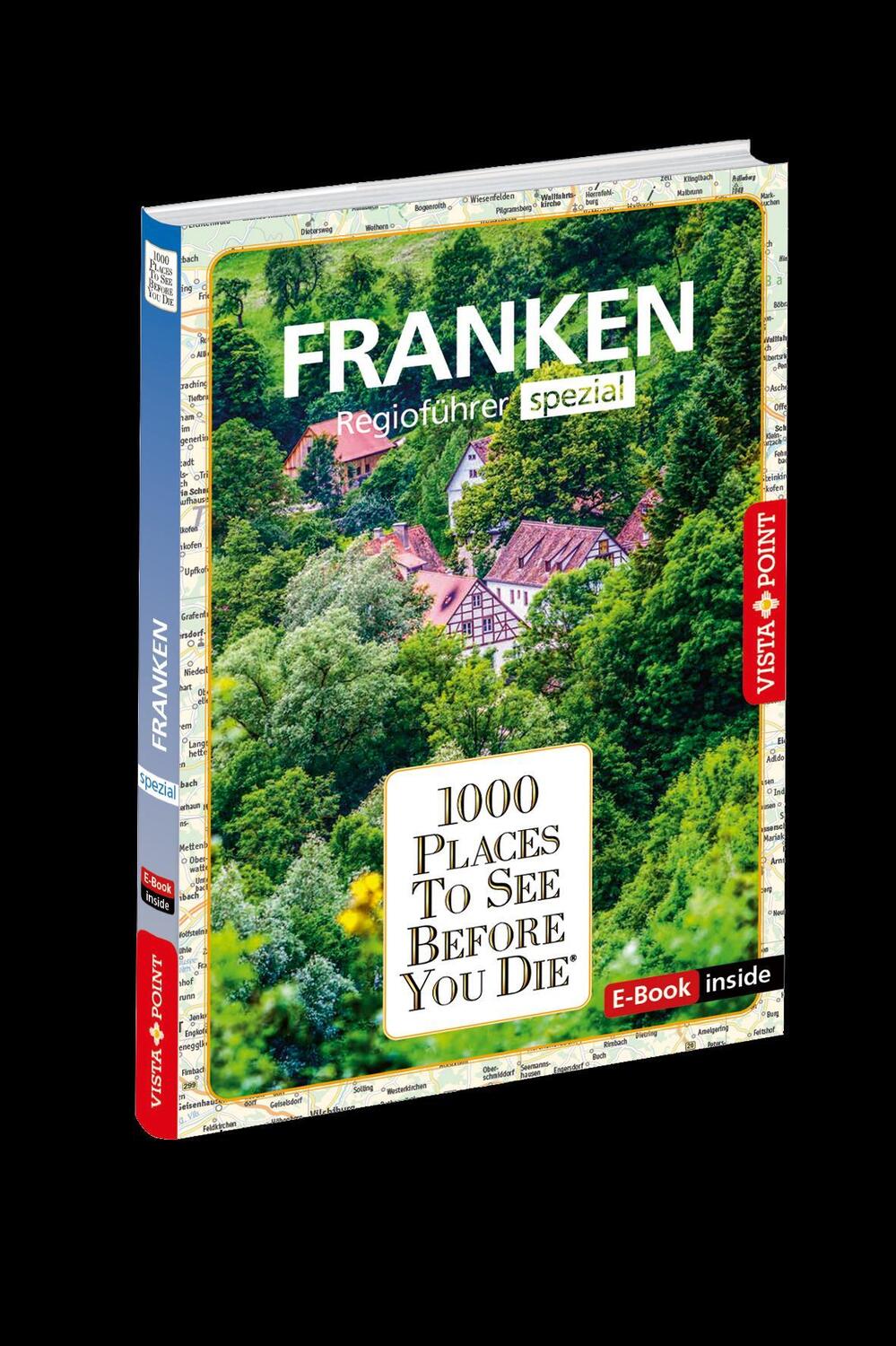 Cover: 9783961417261 | 1000 Places-Regioführer Franken | Regioführer spezial (E-Book inside)