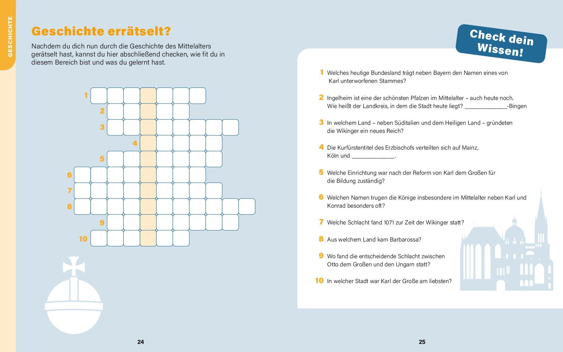 Bild: 9783961284580 | Mittelalter I Wissen in Rätseln | Taschenbuch | Deutsch | 2025