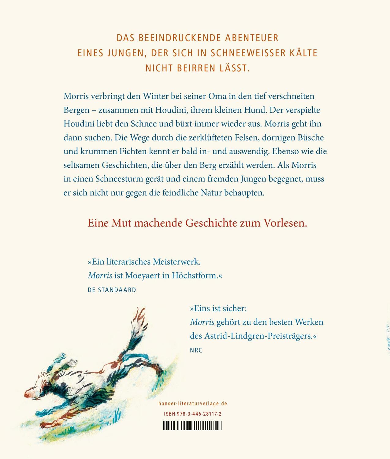 Bild: 9783446281172 | Morris | Der Junge, der den Hund sucht | Bart Moeyaert | Buch | 64 S.