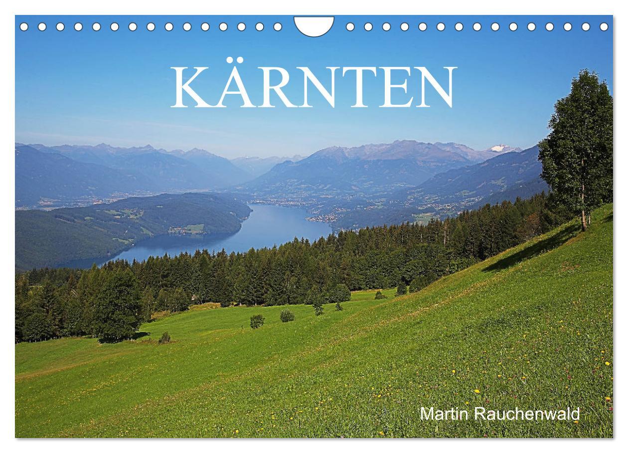 Cover: 9783435443611 | Kärnten (Wandkalender 2025 DIN A4 quer), CALVENDO Monatskalender