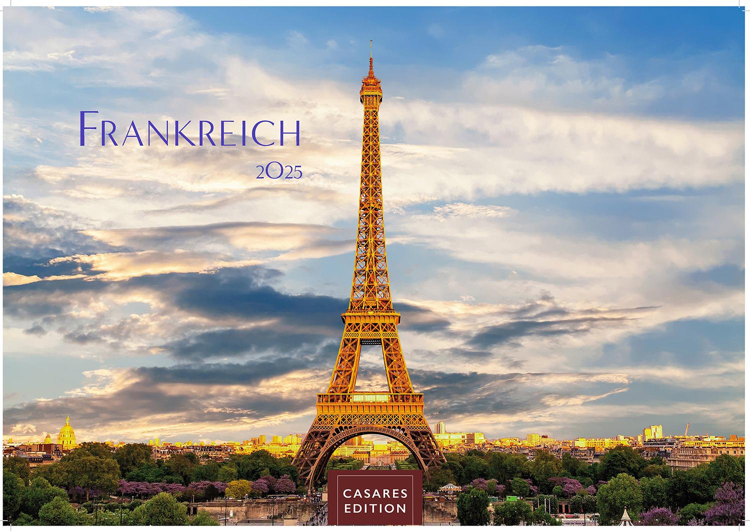 Cover: 9781835241752 | Frankreich 2025 S 24x35cm | Kalender | 14 S. | Deutsch | 2025