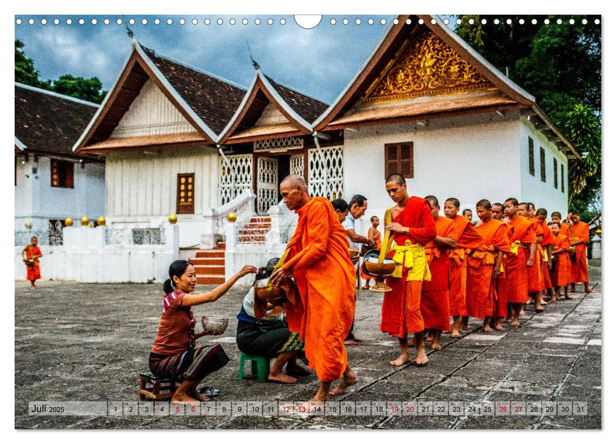 Bild: 9783435336784 | Laos - An den Ufern des Mekong (Wandkalender 2025 DIN A3 quer),...