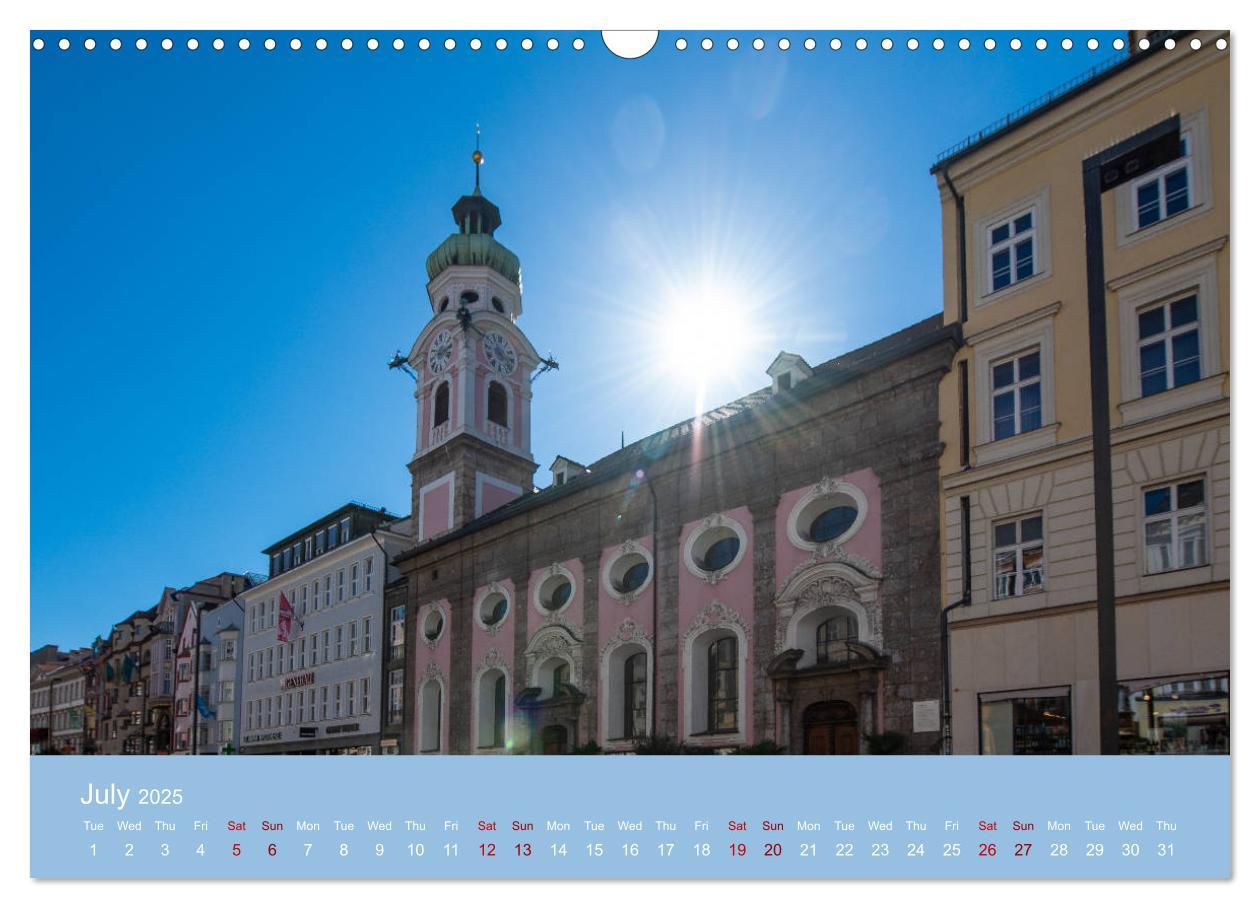 Bild: 9781325943272 | Innsbruck - Austria¿s capital of the alps (Wall Calendar 2025 DIN...