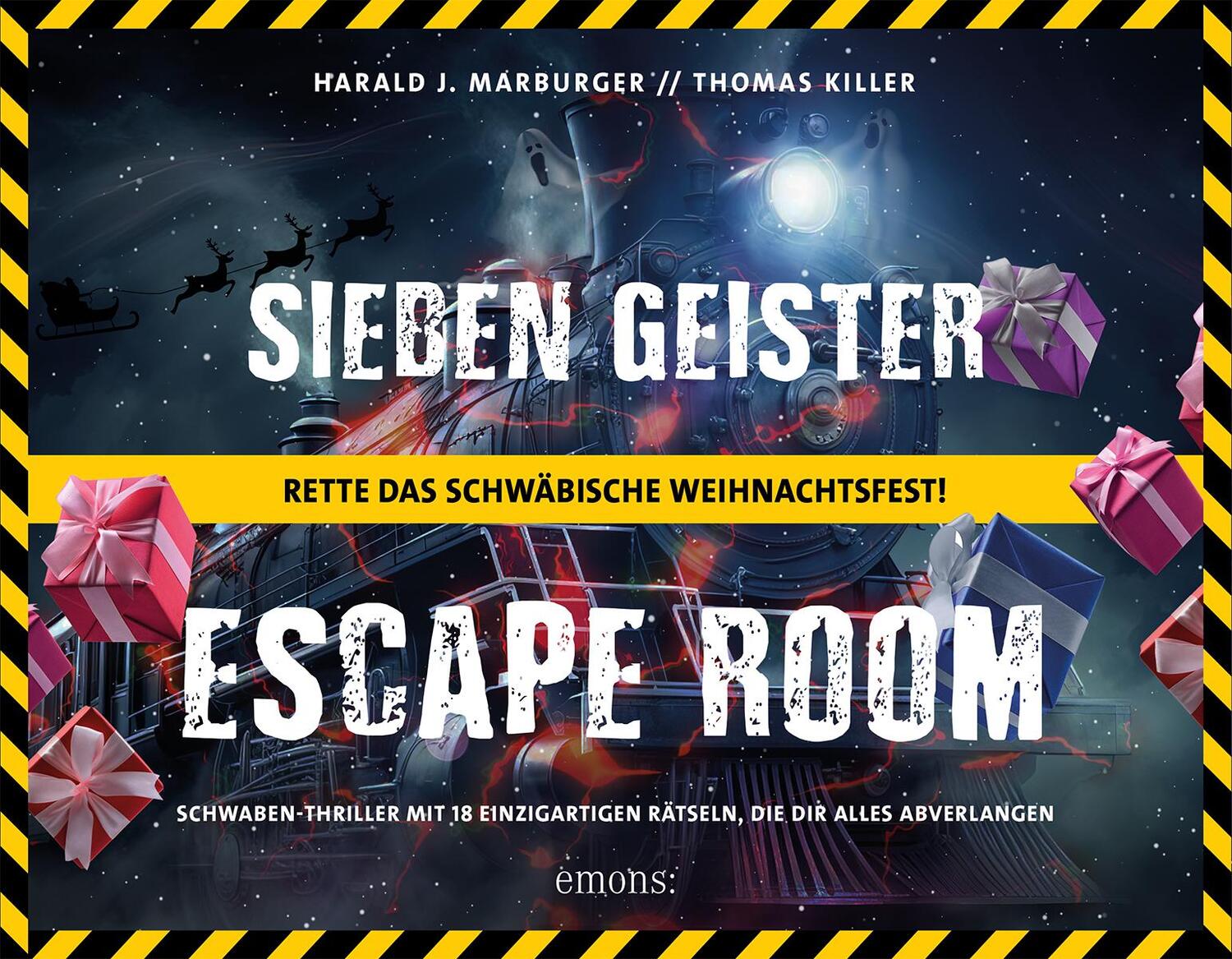 Cover: 9783740821432 | Sieben Geister | Rette das schwäbische Weihnachtsfest! Escape Room