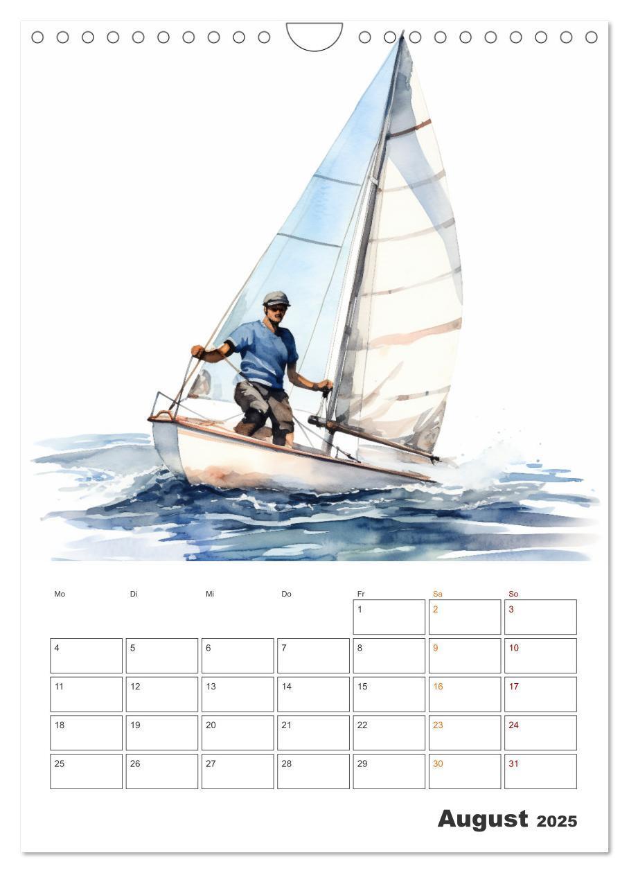 Bild: 9783435846900 | Aktivitäten im Sport (Wandkalender 2025 DIN A4 hoch), CALVENDO...