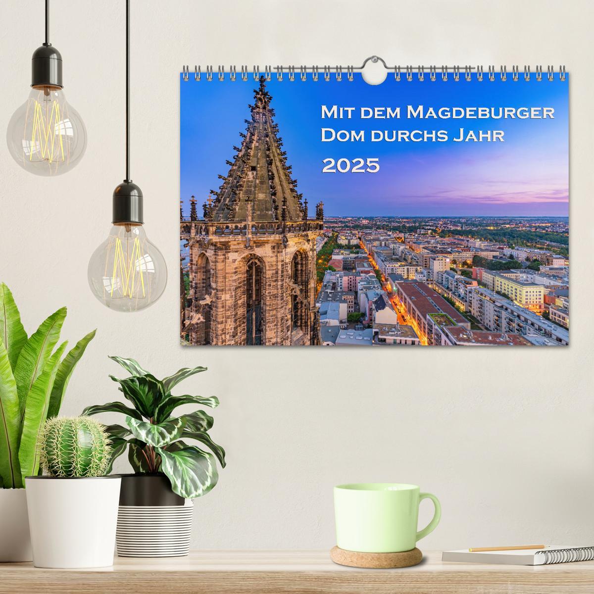 Bild: 9783383959233 | Mit dem Magdeburger Dom durchs Jahr (Wandkalender 2025 DIN A4...