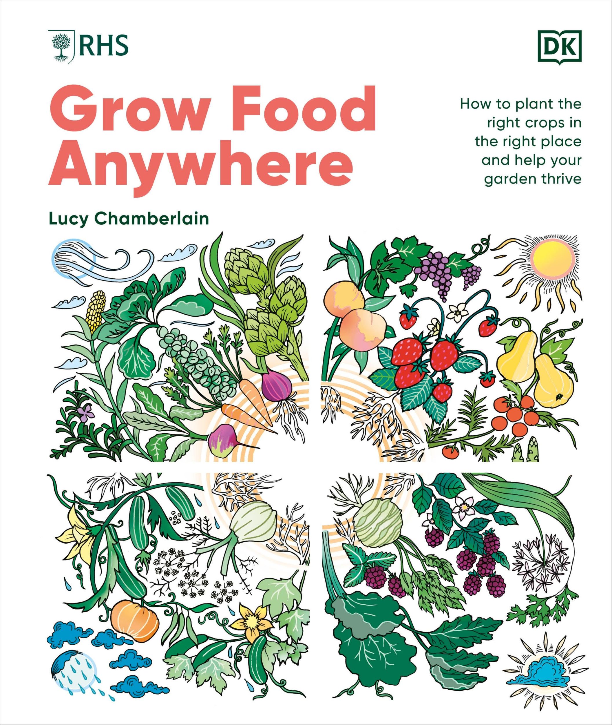 Cover: 9780241656495 | RHS Grow Food Anywhere | Lucy Chamberlain | Buch | Englisch | 2025