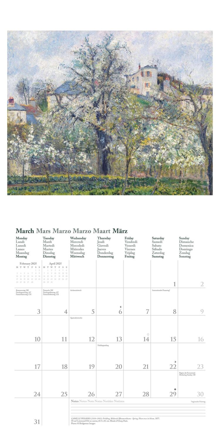 Bild: 4002725994059 | Impressionism 2025 - Wand-Kalender - Borschüren-Kalender - 30x30 -...