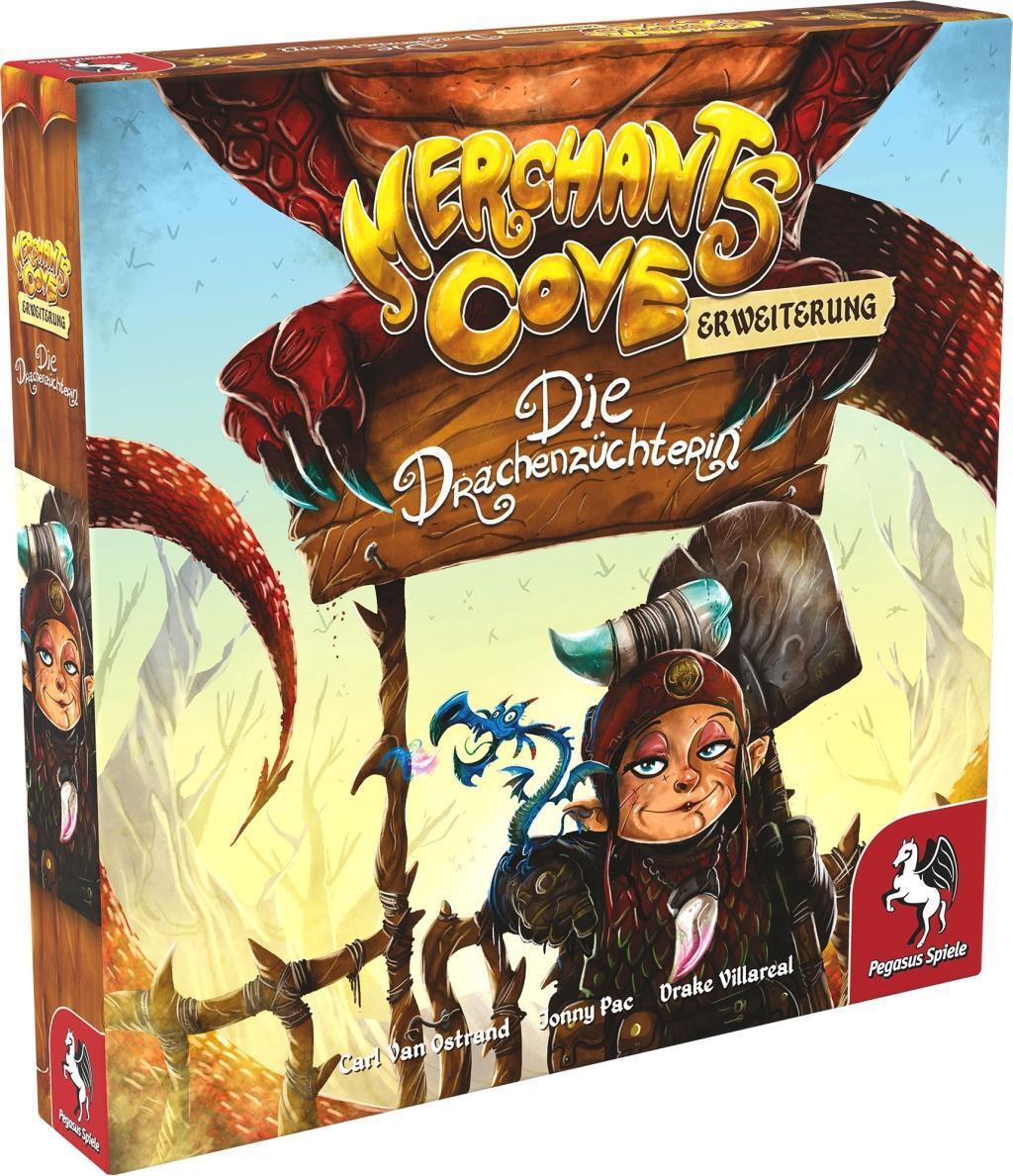 Cover: 4250231731570 | Merchants Cove: Die Drachenzüchterin [Erweiterung] | Spiel | Deutsch