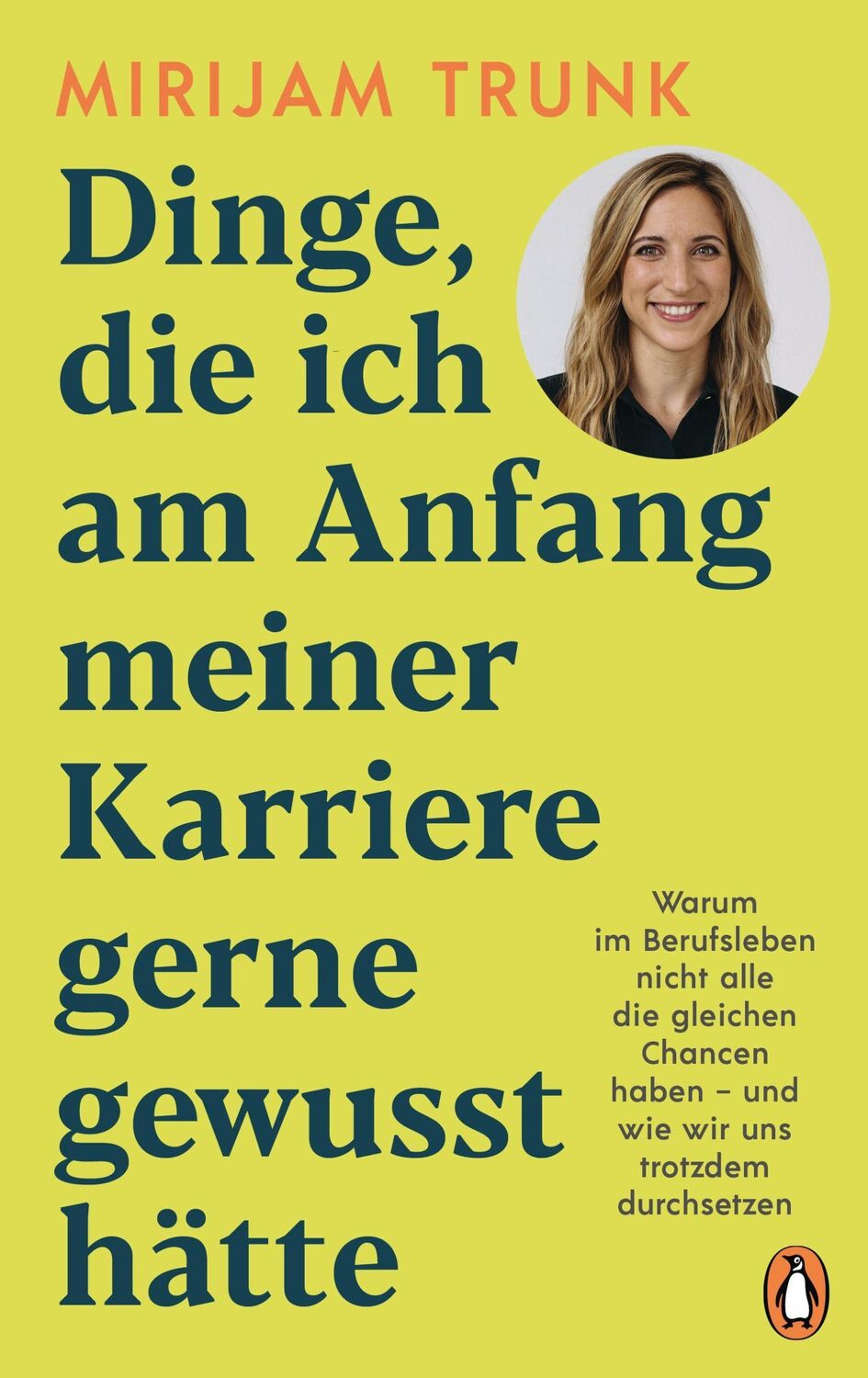 Cover: 9783328602781 | Dinge, die ich am Anfang meiner Karriere gerne gewusst hätte | Trunk