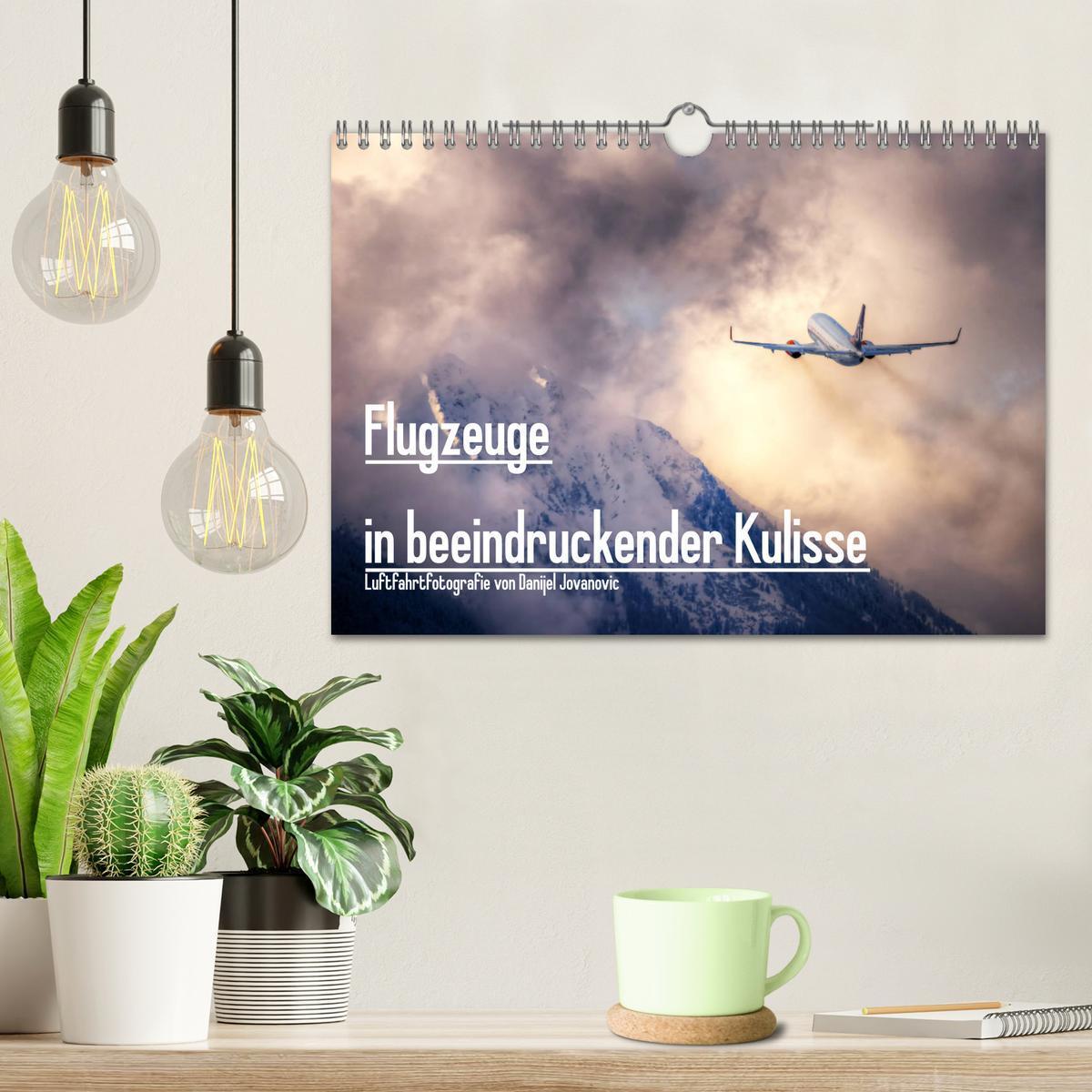 Bild: 9783435122912 | Flugzeuge in beeindruckender Kulisse (Wandkalender 2025 DIN A4...