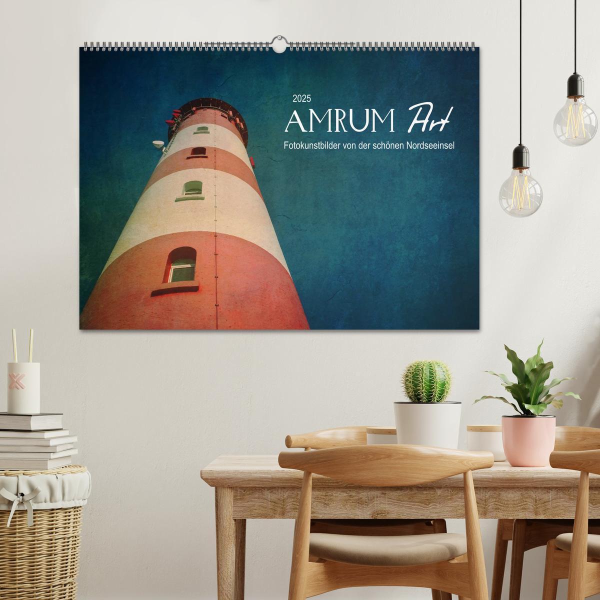 Bild: 9783435798551 | AMRUM Art (Wandkalender 2025 DIN A2 quer), CALVENDO Monatskalender