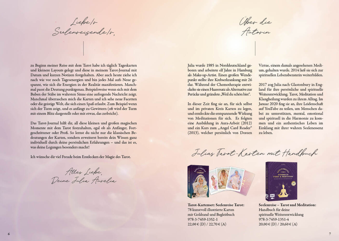 Bild: 9783745915983 | Seelenreise - Tarot-Journal | Julia Aurelia | Buch | 144 S. | Deutsch