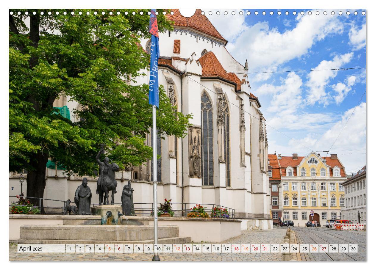 Bild: 9783435041572 | Augsburg Impressionen (Wandkalender 2025 DIN A3 quer), CALVENDO...