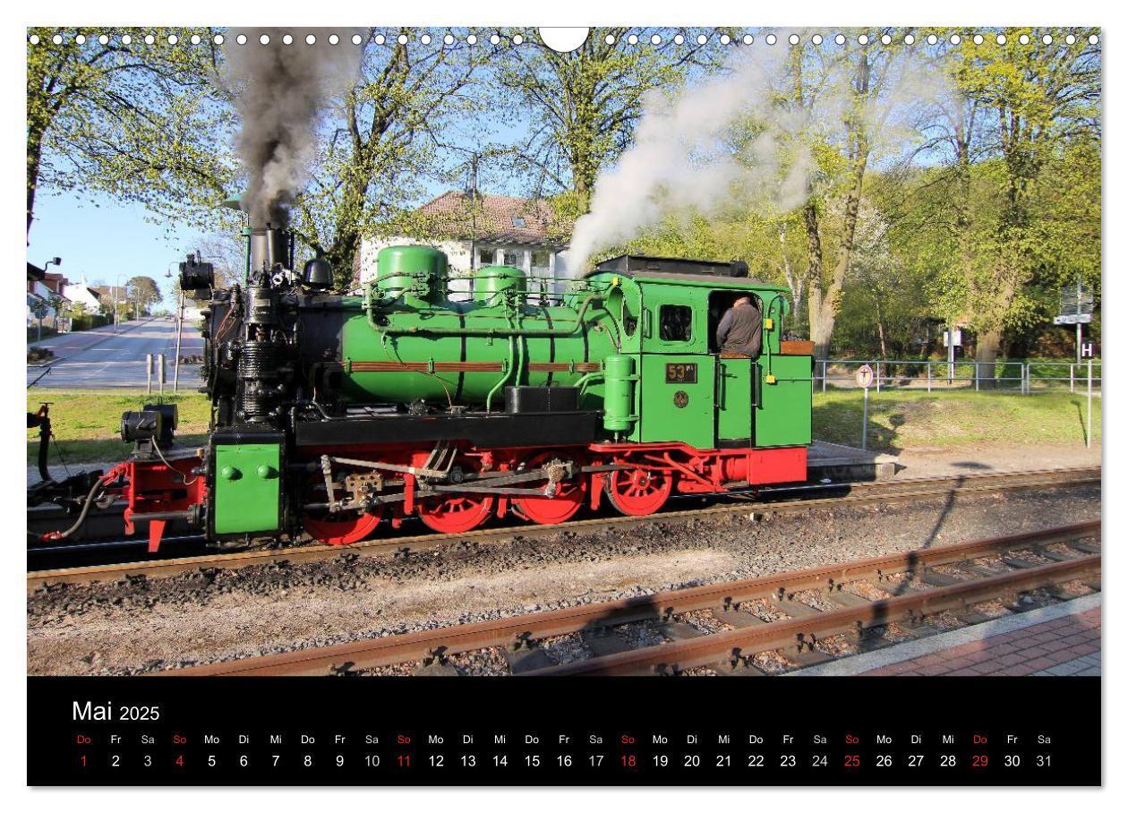 Bild: 9783435811649 | Dampfbahnromantik auf schmaler Spur (Wandkalender 2025 DIN A3...