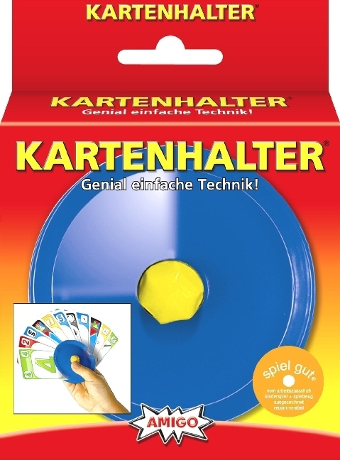 Cover: 4007396049213 | Kartenhalter, blau (Spiel-Zubehör) | Genial einfache Technik! | Spiel