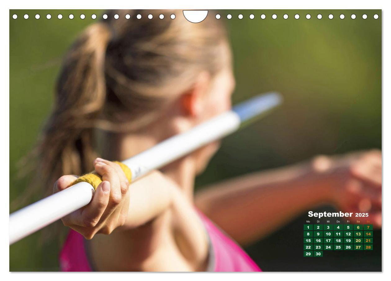 Bild: 9783383864247 | Faszination Leichtathletik: Schneller, höher, weiter (Wandkalender...