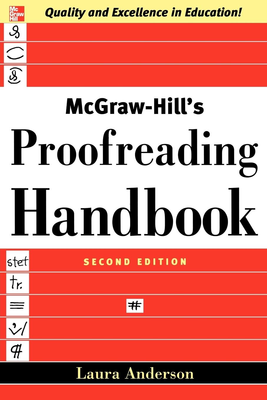 Cover: 9780071457644 | MH PROOFREADING HDBK 2E | Anderson | Taschenbuch | Englisch | 2005