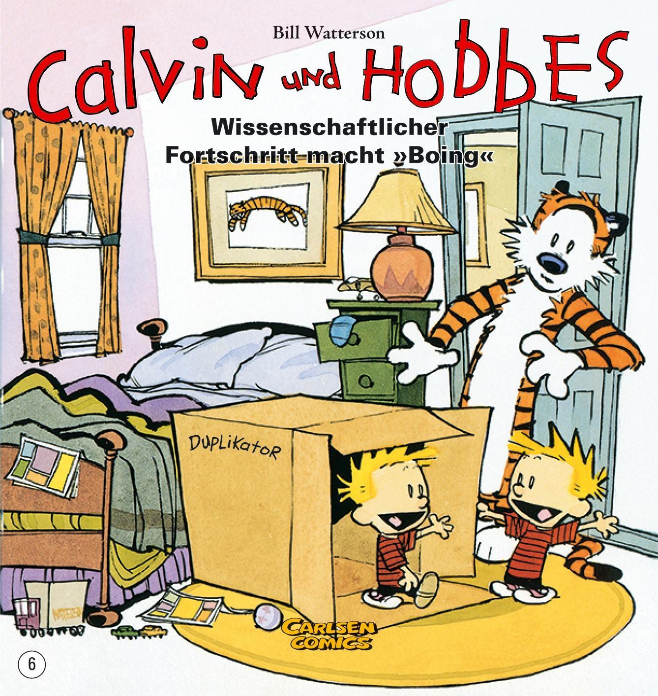 Cover: 9783551786166 | Calvin &amp; Hobbes 06 - Wissenschaftlicher Fortschritt macht ,,Boing''