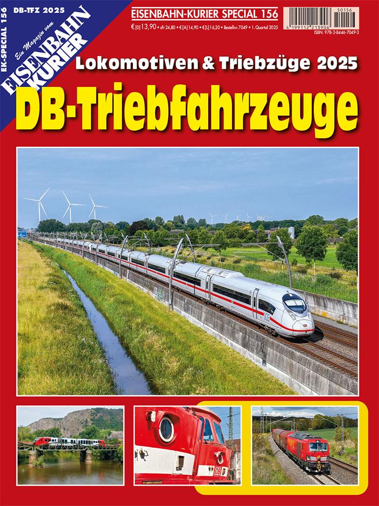 Cover: 9783844670493 | DB-Triebfahrzeuge 2025 | Lokomotiven&amp;Triebzüge 2025 | Broschüre | 2025