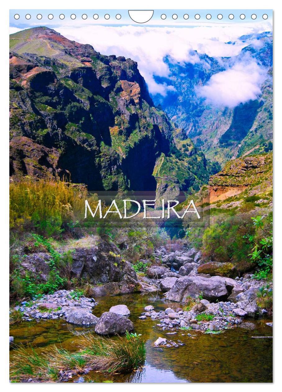 Cover: 9783457087442 | MADEIRA (Wandkalender 2025 DIN A4 hoch), CALVENDO Monatskalender