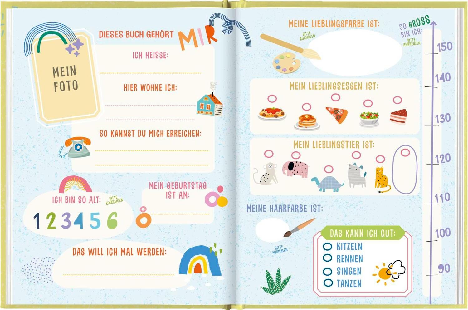 Bild: 4260308344688 | Meine Kindergartenfreunde | Kindergarten Freundebuch | Pattloch Verlag