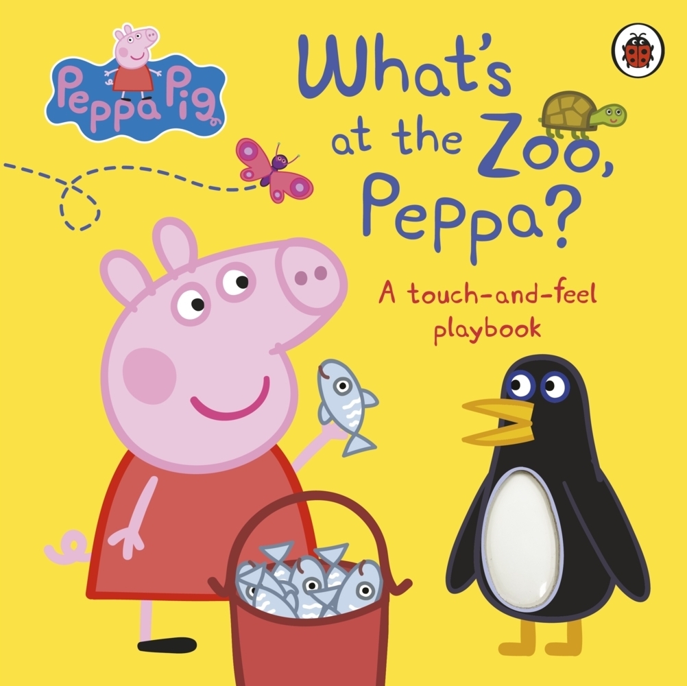 Cover: 9780241631058 | Peppa Pig: What's At The Zoo, Peppa? | A Touch-and-Feel Playbook | Pig