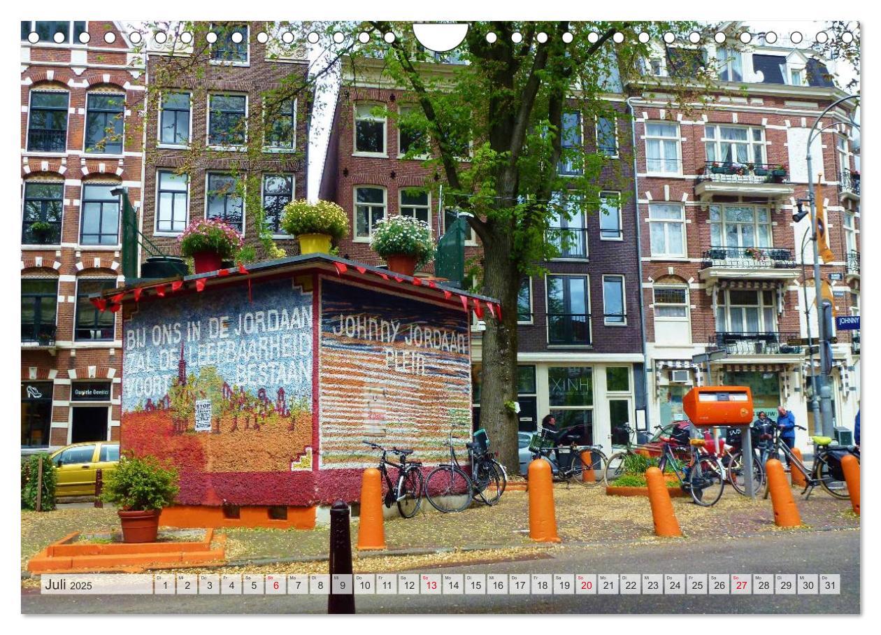 Bild: 9783435806270 | Amsterdam (Wandkalender 2025 DIN A4 quer), CALVENDO Monatskalender