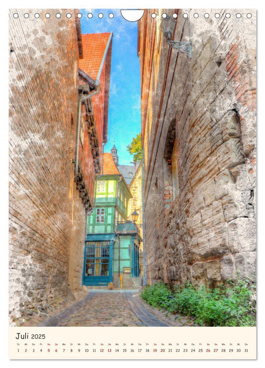 Bild: 9783435935239 | Quedlinburg - unsere Stadt (Wandkalender 2025 DIN A4 hoch),...