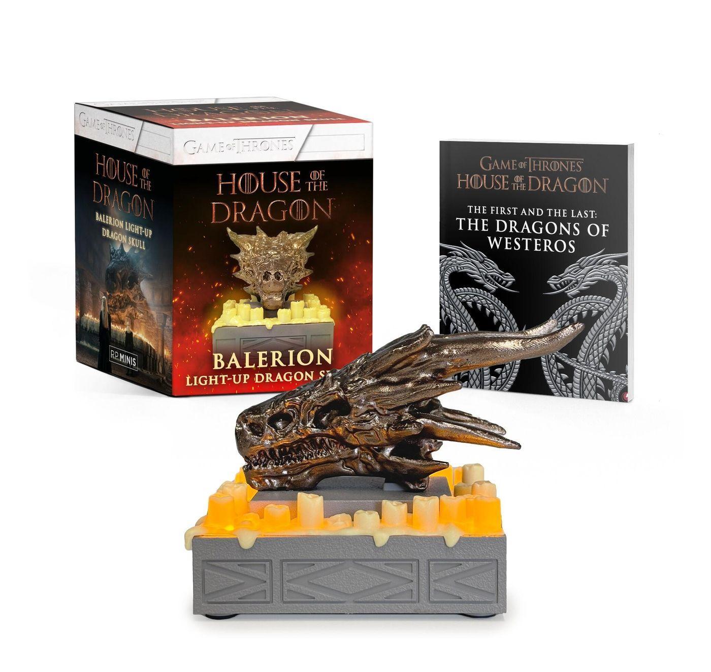 Cover: 9780762487264 | House of the Dragon: Balerion Light-Up Dragon Skull | Jim Mcdermott