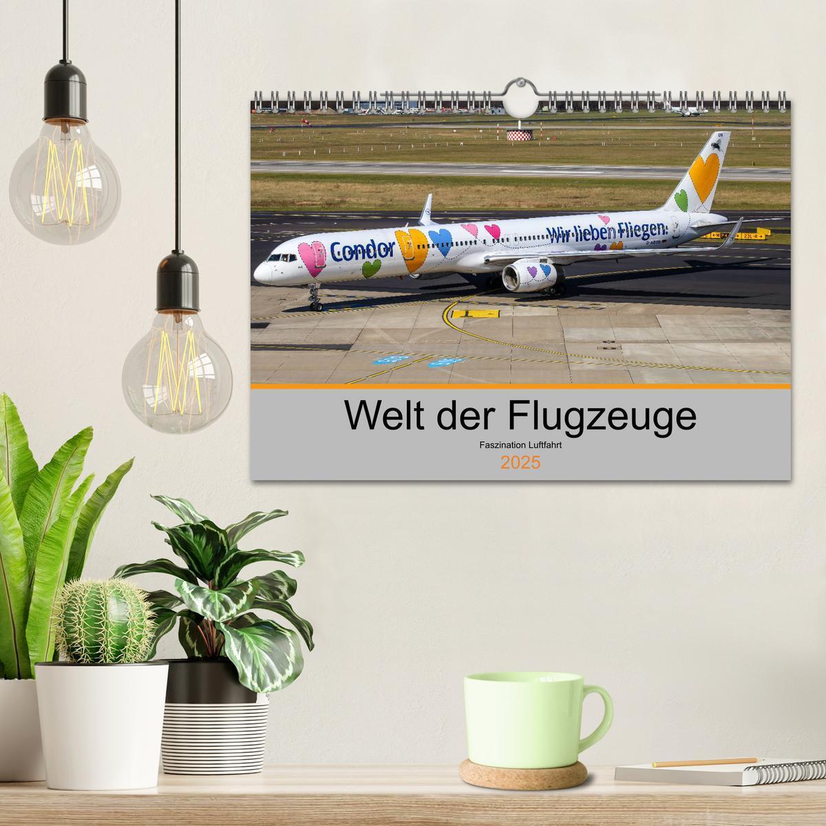 Bild: 9783435267682 | Welt der Flugzeuge - Faszination Luftfahrt 2025 (Wandkalender 2025...