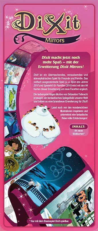 Bild: 3558380079545 | Dixit - Mirrors | Jean-Louis Roubira | Spiel | Deutsch | 2020