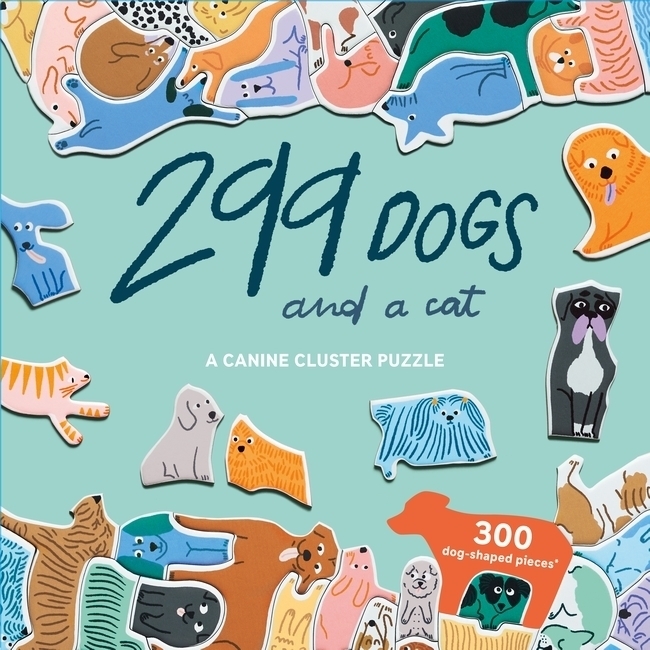 Cover: 9781913947156 | 299 Dogs (and a cat) | A Canine Cluster Puzzle | Léa Maupetit | Spiel