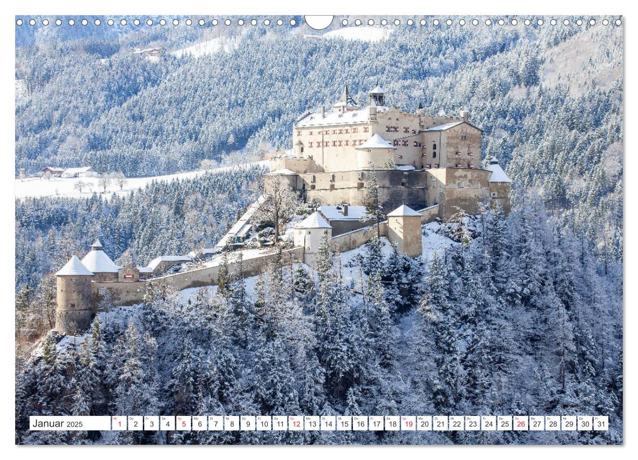 Bild: 9783435157464 | Die Festung Hohenwerfen (Wandkalender 2025 DIN A3 quer), CALVENDO...