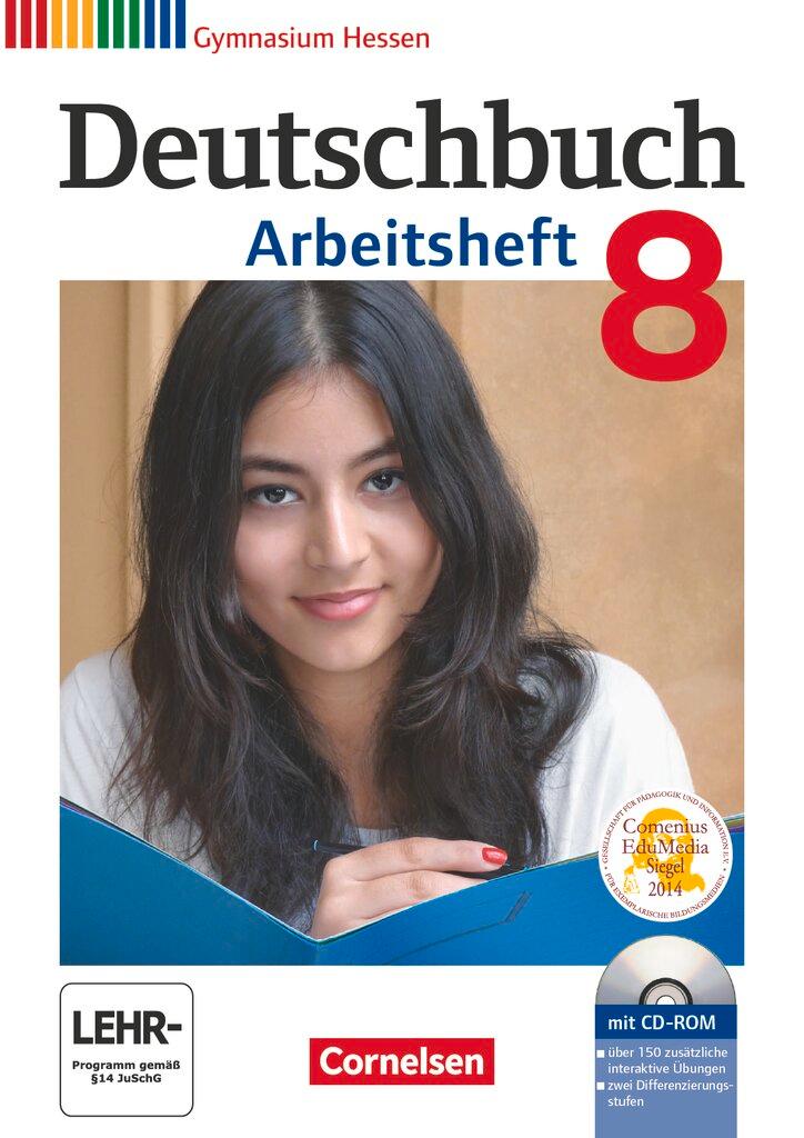 Cover: 9783060624805 | Deutschbuch Gymnasium 8. Schuljahr. Arbeitsheft mit Lösungen und...